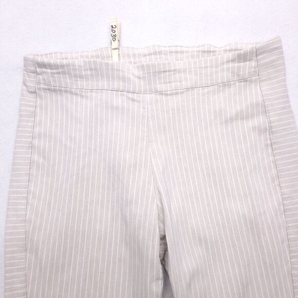 Calvin Klein Button Casual Light Wash Pants Womens Size Large L Beige - Picture 1 of 8